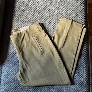 Chicos olive green pants